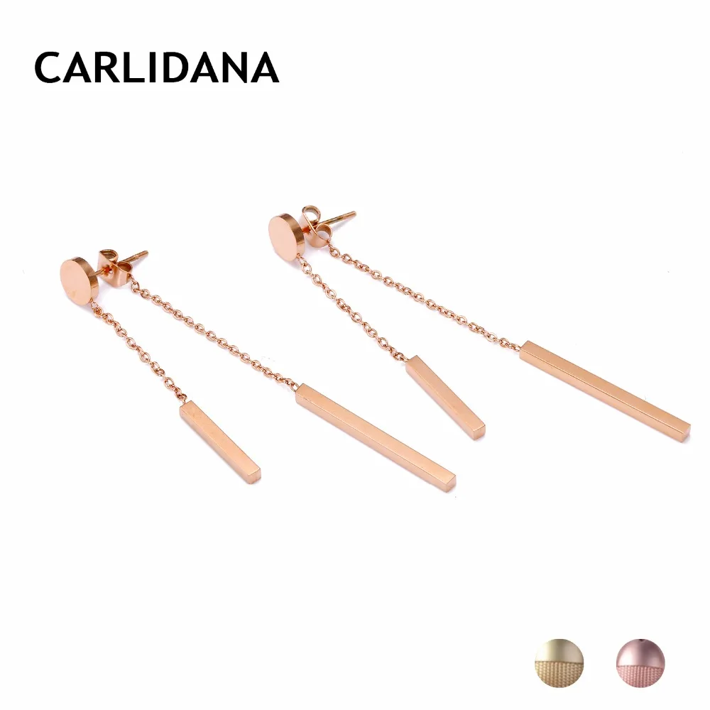 2018 Geometric Drop Earrings Rose Gold Color Stainless Steel Earring For Women European Trendy Jewelry for Friend Gift CARLIDANA
2018 Geometric Drop Earrings Rose Gold Color Stainless Steel Earring For Women European Trendy Jewelry for Friend Gift CARLIDANA