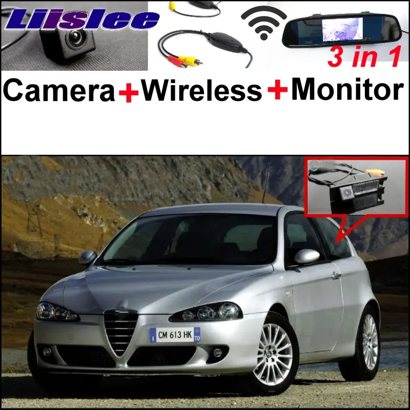 Liislee For Alfa Romeo 147 AR WiFi Rear View Camera + Wireless Receiver + 3 in1 Special Mirror Monitor Easy DIY Parking System
Liislee For Alfa Romeo 147 AR WiFi Rear View Camera + Wireless Receiver + 3 in1 Special Mirror Monitor Easy DIY Parking System