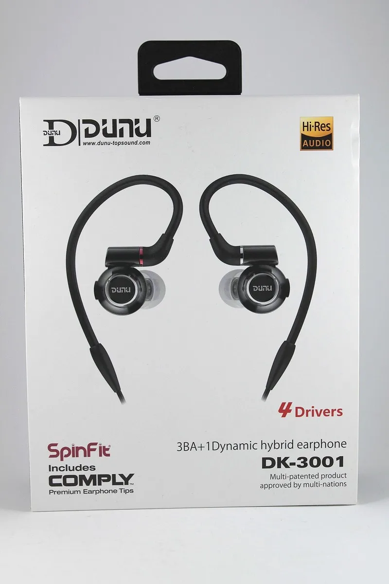 New DUNU DK-3001 Genuinely Top Sound Hi-Res 3 BA+1 Dynamic Hybrid Titanium Drivers Detachable Cable In-ear Earphone
New DUNU DK-3001 Genuinely Top Sound Hi-Res 3 BA+1 Dynamic Hybrid Titanium Drivers Detachable Cable In-ear Earphone
