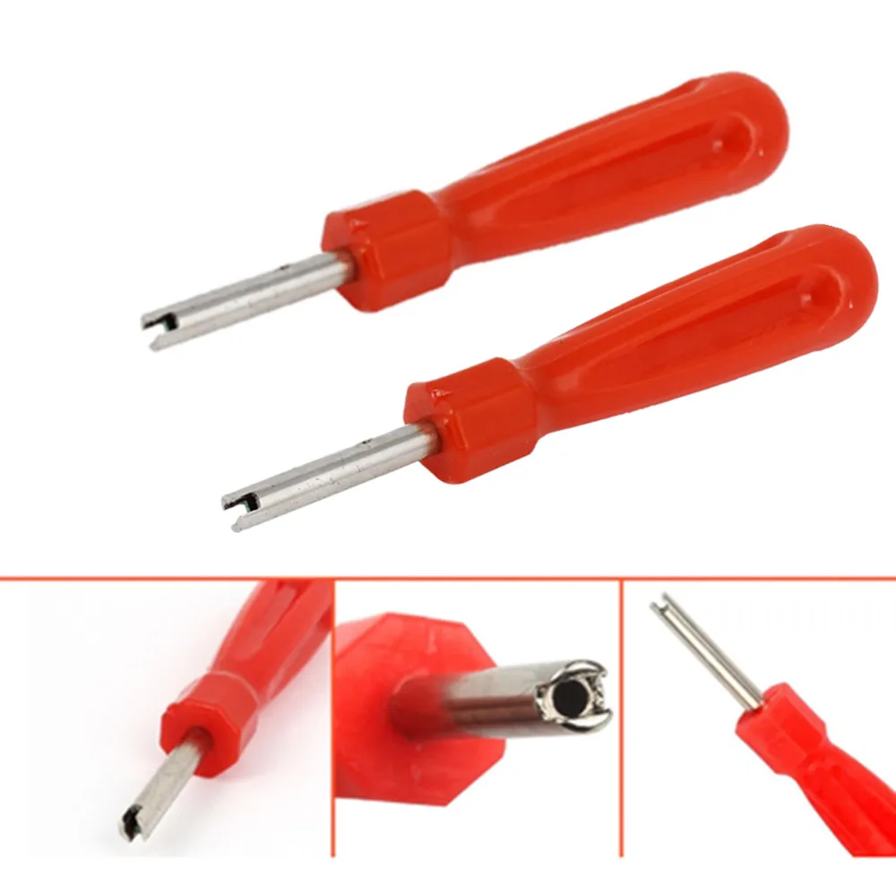 2PCS ABS Tire Valve Core Removal Tool Tire Repair Tool Valve Core Wrench Valve Core Screw Driver
2PCS ABS Tire Valve Core Removal Tool Tire Repair Tool Valve Core Wrench Valve Core Screw Driver