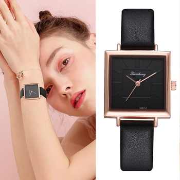 Women's Watches Fashion Leather Square Luxury Dress Watch Ladies Quartz Clock Wrist Watch Montre Femme Reloj Mujer
Women's Watches Fashion Leather Square Luxury Dress Watch Ladies Quartz Clock Wrist Watch Montre Femme Reloj Mujer