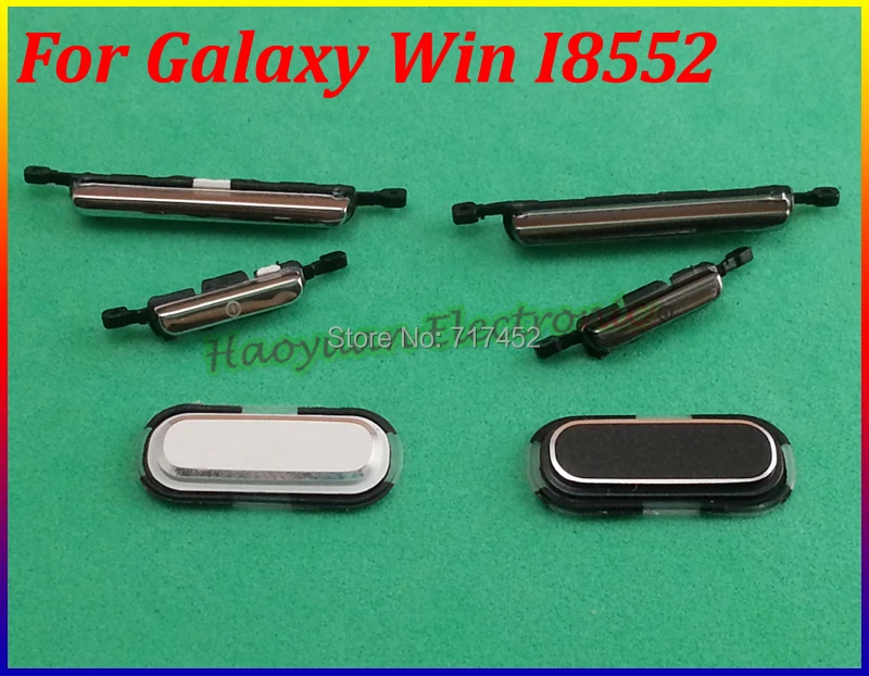 HAOYUAN.P.W 100% Original New For Samsung Galaxy Win I8552 Home Button+Volume&Power Keypad Replacement
HAOYUAN.P.W 100% Original New For Samsung Galaxy Win I8552 Home Button+Volume&Power Keypad Replacement