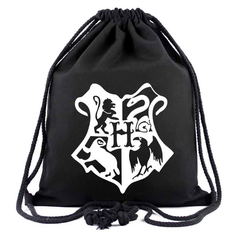 Anime Harri Potter Black Drawstring Bag High Quality Black Backpack with String Travel Storage Bag for Men Women
Anime Harri Potter Black Drawstring Bag High Quality Black Backpack with String Travel Storage Bag for Men Women