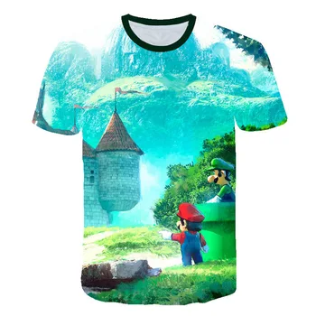 Boys Cartoon Mario Print Clothes Girls 3D Funny T-shirts Costume Children 2019 summer Clothing Kids Tees Top Tshirts
Boys Cartoon Mario Print Clothes Girls 3D Funny T-shirts Costume Children 2019 summer Clothing Kids Tees Top Tshirts
