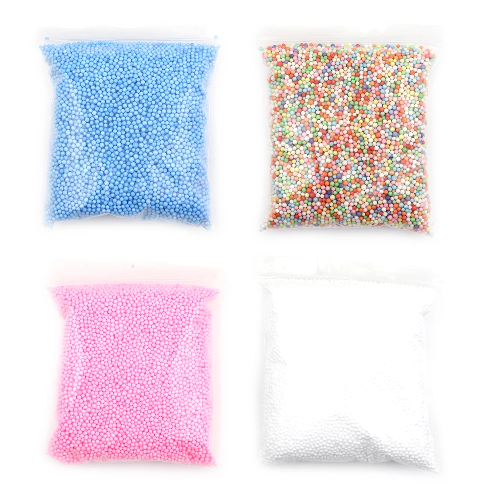 1 Pack 2.5-3.5mm DIY Snow Mud Particles Accessories Slime Balls Small Tiny Foam Beads For Floam Filler For DIY Supplies
1 Pack 2.5-3.5mm DIY Snow Mud Particles Accessories Slime Balls Small Tiny Foam Beads For Floam Filler For DIY Supplies