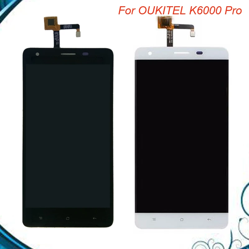 5pcs/ Lot For Oukitel K6000 Pro 100% new LCD Display and TP Touch Screen Digitizer Assembly + 5.5" 1920x1080P
5pcs/ Lot For Oukitel K6000 Pro 100% new LCD Display and TP Touch Screen Digitizer Assembly + 5.5" 1920x1080P