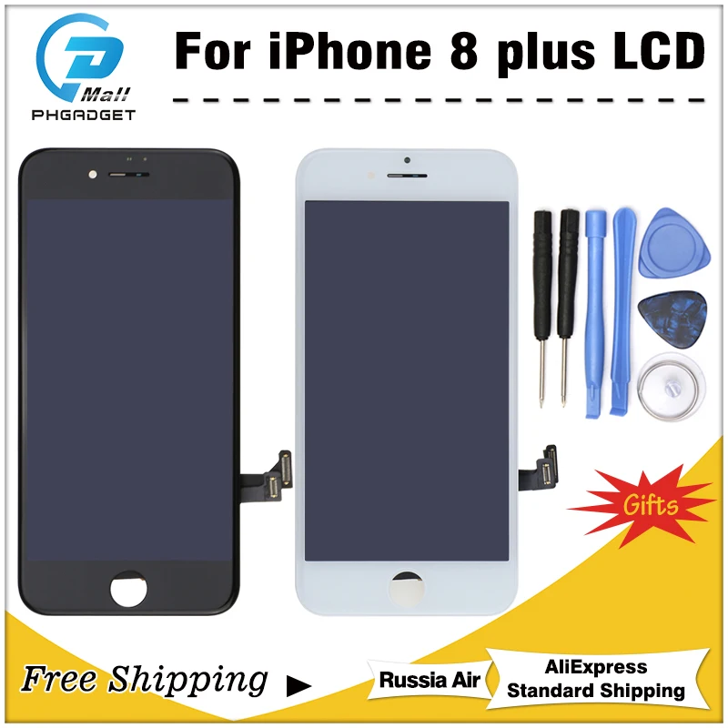 1PCS 100% AAAA LCD Screen For iPhone 8 Plus Screen LCD Display Digitizer Touch Module 8 plus Screens Replacement LCDS
1PCS 100% AAAA LCD Screen For iPhone 8 Plus Screen LCD Display Digitizer Touch Module 8 plus Screens Replacement LCDS