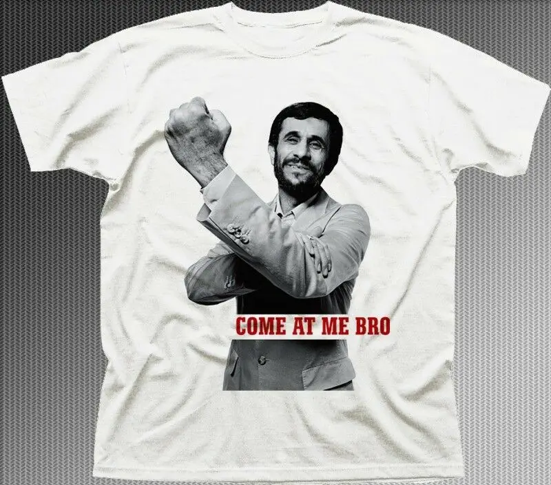 2019 Cool Mahmoud Ahmadinejad Finger Iran Dinner Jacket Come At Me Bro T-Shirt Unisex Tee
2019 Cool Mahmoud Ahmadinejad Finger Iran Dinner Jacket Come At Me Bro T-Shirt Unisex Tee