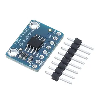 CLAITE Non-Volatile MB85RC256V 32KB FRAM Board Memory IC 12C Development Tool 2.7-5.5V for IoT Sensor Portable Wearable Device
CLAITE Non-Volatile MB85RC256V 32KB FRAM Board Memory IC 12C Development Tool 2.7-5.5V for IoT Sensor Portable Wearable Device
