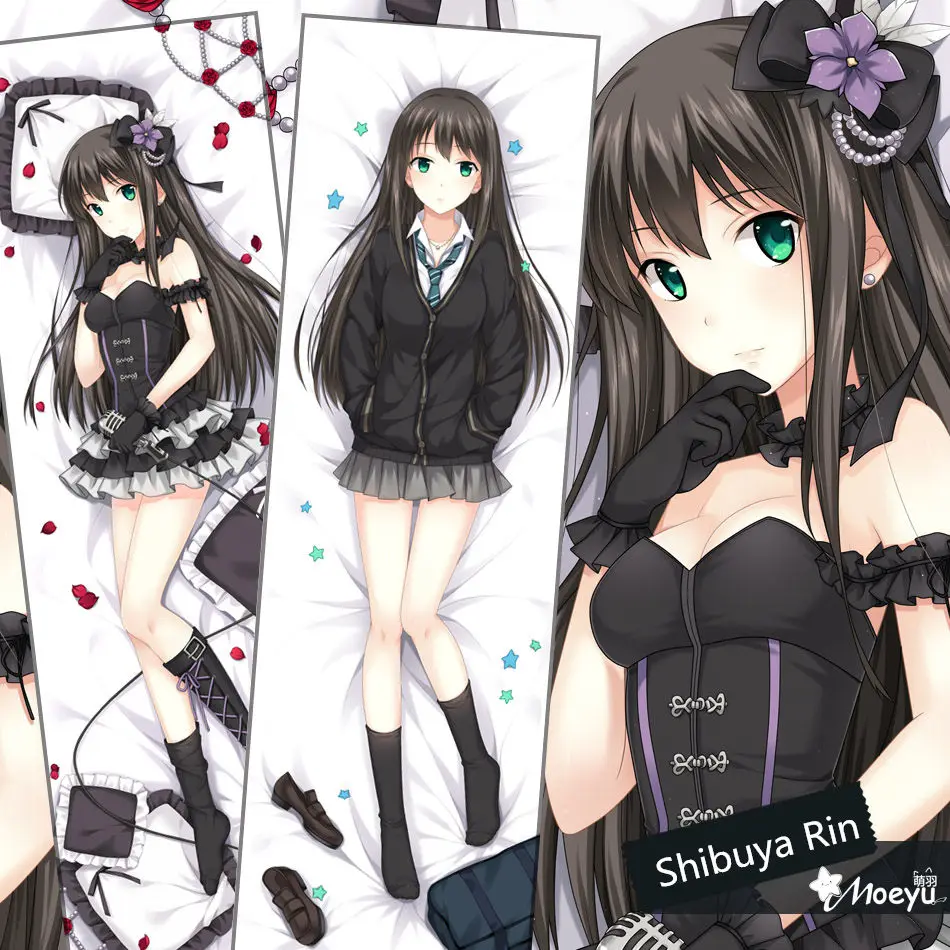 Anime Idolmaster Shibuya Rin Sexy Hugging Body Pillow Case Cover Long Otaku Adult Pillowcase 35*55/160*50cm
Anime Idolmaster Shibuya Rin Sexy Hugging Body Pillow Case Cover Long Otaku Adult Pillowcase 35*55/160*50cm