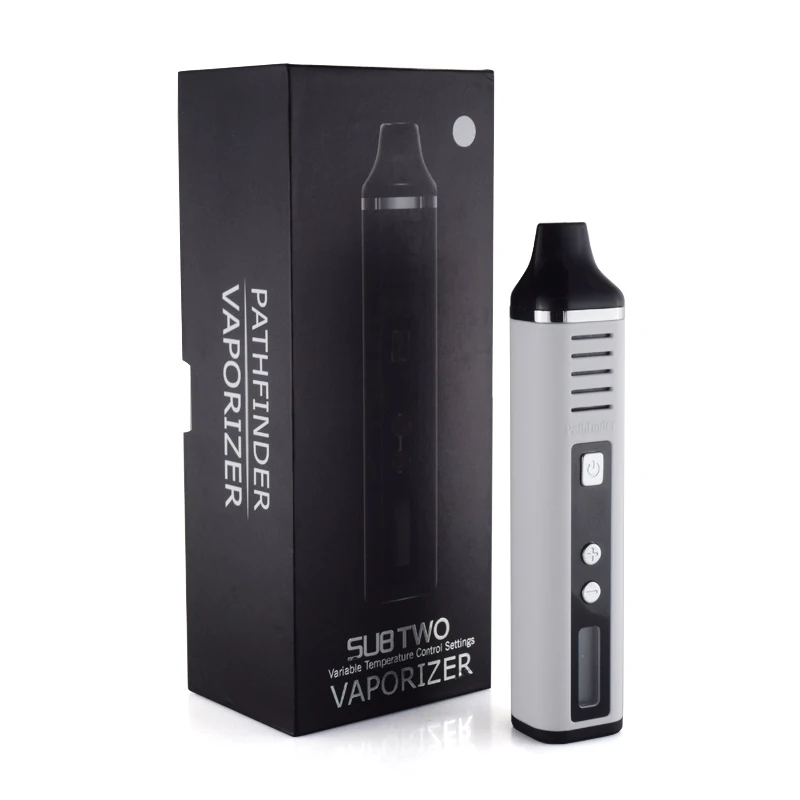 Pathfinder V2 Dry Herb Vaporizer Vape Pen 2200mah Vape Electronic Cigarette Kit vapor box mod elektronik sigara