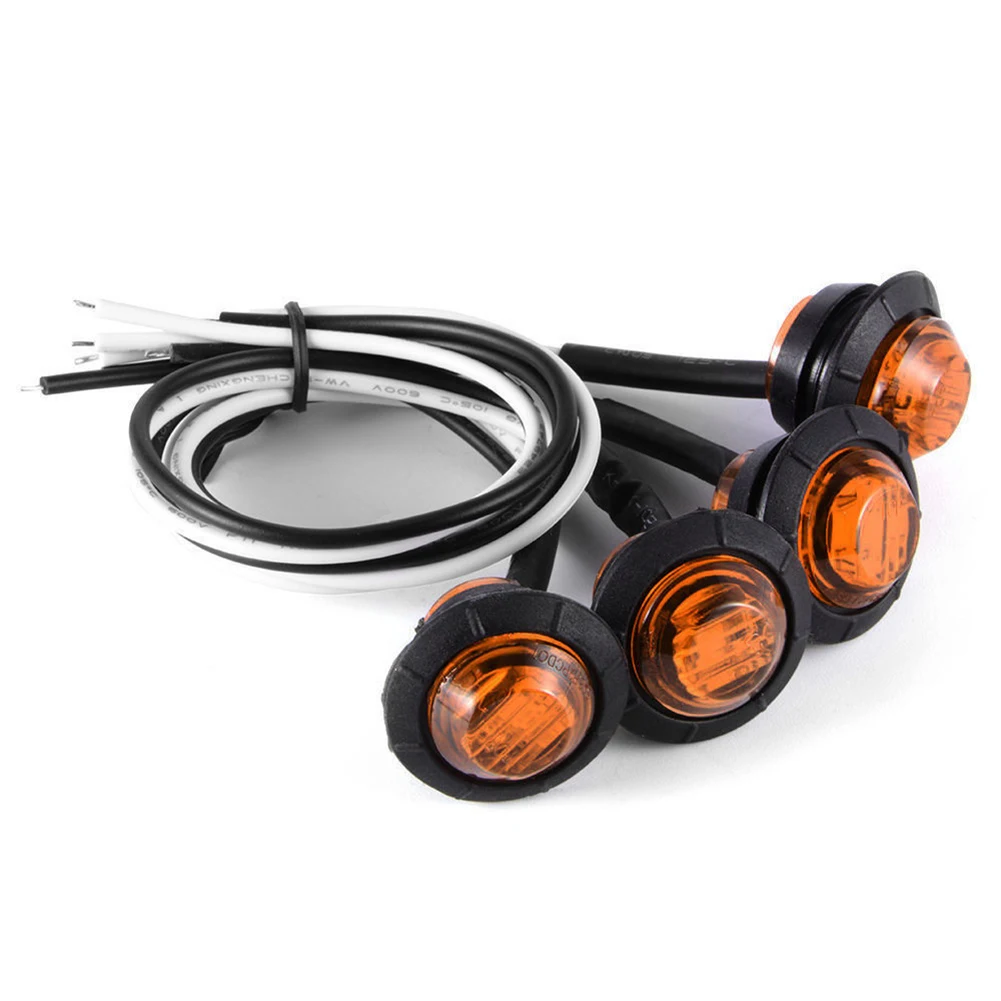 Mini Signal Light Small Round Side Marker Turning lights 3 LED Button lamps12V Super Bright Car Lamp
Mini Signal Light Small Round Side Marker Turning lights 3 LED Button lamps12V Super Bright Car Lamp