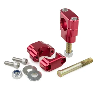 1 1/8" 28.6mm Hand Bar Mounts Handlebar Riser Clamps For Honda CR125R CR250R 2000-2007 CRF250X CRF450X CRF250R CRF450R CRF450RX
1 1/8" 28.6mm Hand Bar Mounts Handlebar Riser Clamps For Honda CR125R CR250R 2000-2007 CRF250X CRF450X CRF250R CRF450R CRF450RX