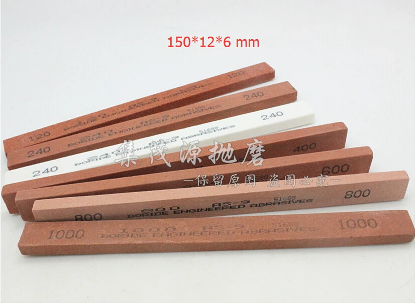 150*12*6mm chromium corundum knife whetstone Sharpening Sander Stone Repair wheel tool 120-1200# Coarse grinding
150*12*6mm chromium corundum knife whetstone Sharpening Sander Stone Repair wheel tool 120-1200# Coarse grinding