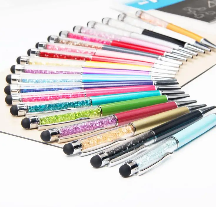 (1Pcs/Sell) Creative Crystal Pen Diamond Pens Stationery Fountain Pen Stylus Touch Pen 11 Colors Oily Black Refill
(1Pcs/Sell) Creative Crystal Pen Diamond Pens Stationery Fountain Pen Stylus Touch Pen 11 Colors Oily Black Refill
