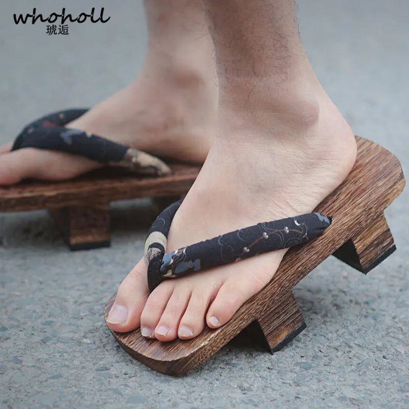 WHOHOLL Geta Japanese Wooden Sandals Man Women Geta Clogs Slippers Paulownia Wooden Flip-flops Shoes Men Sandals Slides Cosplay
WHOHOLL Geta Japanese Wooden Sandals Man Women Geta Clogs Slippers Paulownia Wooden Flip-flops Shoes Men Sandals Slides Cosplay