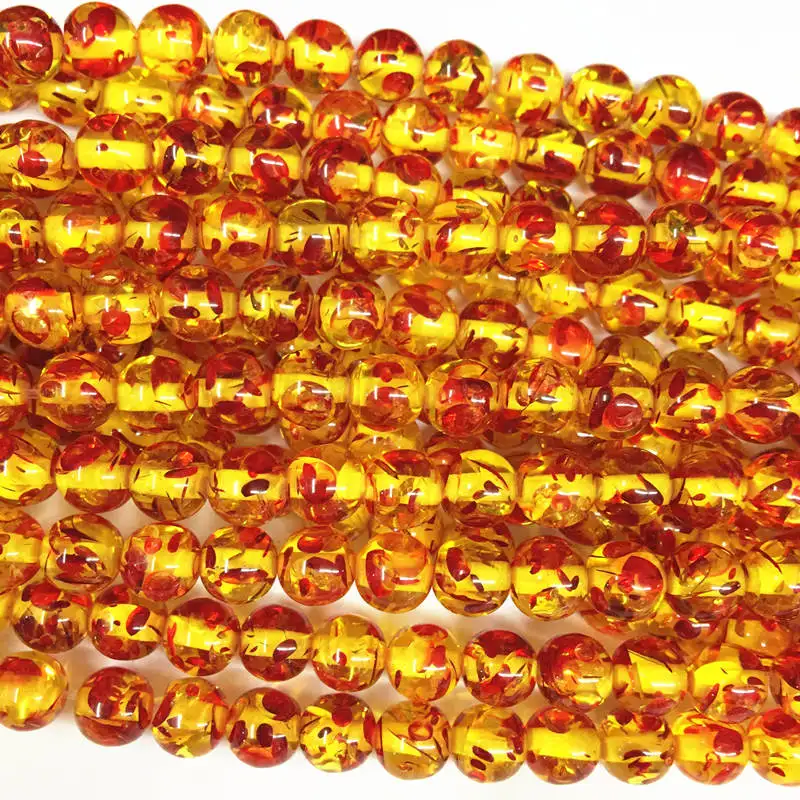 Wholesale Round Bodhi Bead Fire Golden Resin Ambers Prayer Loose Beads Faux Beeswax Acrylic Spacer Plate Jewelry Making 15" A210
Wholesale Round Bodhi Bead Fire Golden Resin Ambers Prayer Loose Beads Faux Beeswax Acrylic Spacer Plate Jewelry Making 15" A210