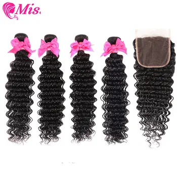 Malaysian Deep Wave 3/4 Bundles With Free/Middle Part Closure 100% Human Hair Bundles With Closure Miss Cara Remy Hair Weaves
Malaysian Deep Wave 3/4 Bundles With Free/Middle Part Closure 100% Human Hair Bundles With Closure Miss Cara Remy Hair Weaves