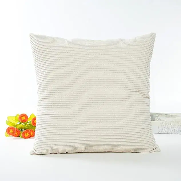 Decorative Pillows For Sofa Cushion Covers Corduroy Pure Color Simple Car Home Decor White Throw Case on the Pillow 4A145 B1
Decorative Pillows For Sofa Cushion Covers Corduroy Pure Color Simple Car Home Decor White Throw Case on the Pillow 4A145 B1