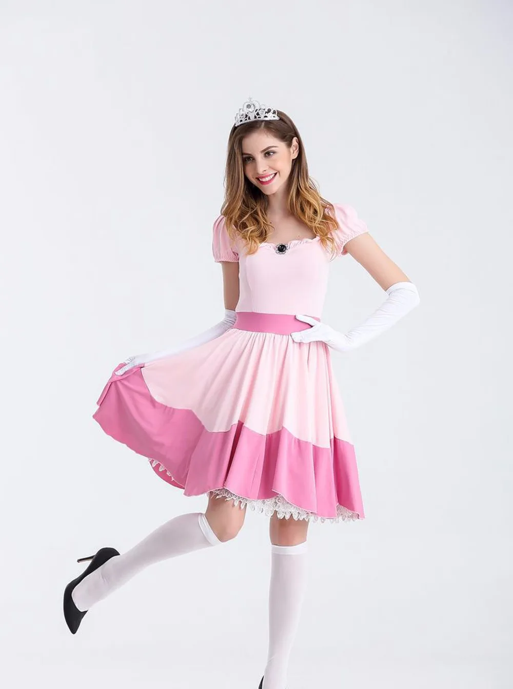 princess peach costume plus size