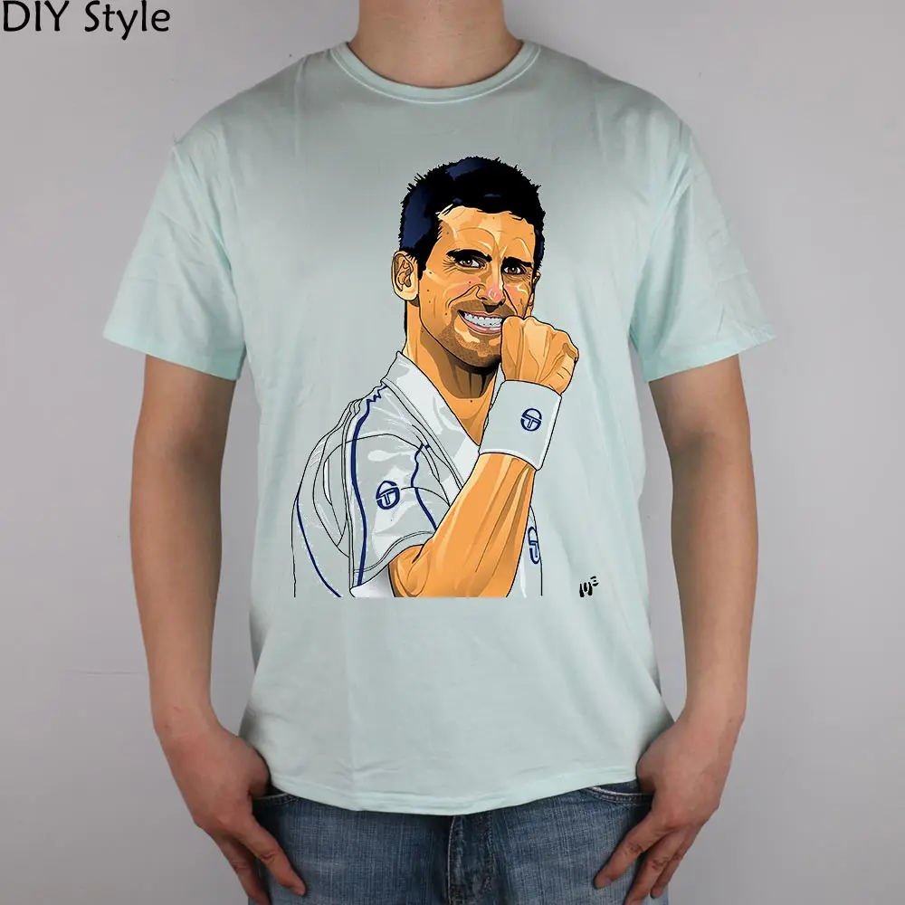Novak Djokovic men short sleeve T-shirt cotton Lycra top Fashion Brand t shirt men new high quality
Novak Djokovic men short sleeve T-shirt cotton Lycra top Fashion Brand t shirt men new high quality