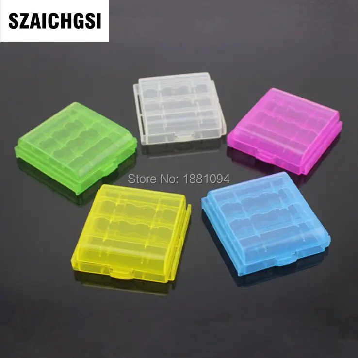 SZAICHGSI Colorful Plastic Case Holder Storage Box Cover for 14500 AA AAA Battery Box Container Bag Case Organizer Case 100pcs
SZAICHGSI Colorful Plastic Case Holder Storage Box Cover for 14500 AA AAA Battery Box Container Bag Case Organizer Case 100pcs