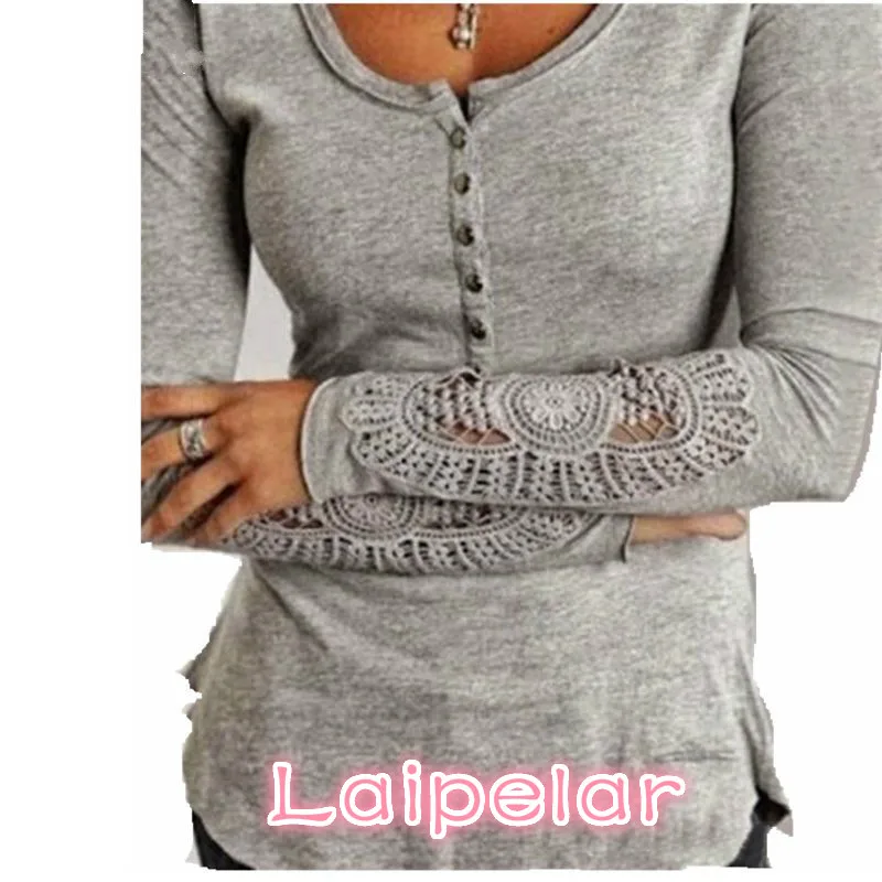 Laipelar Fashion Autumn Women Blusas Embroidery Crochet Lace Sleeve Hollow Blouses Casual Solid Tops O-Neck Shirt Plus Size
Laipelar Fashion Autumn Women Blusas Embroidery Crochet Lace Sleeve Hollow Blouses Casual Solid Tops O-Neck Shirt Plus Size