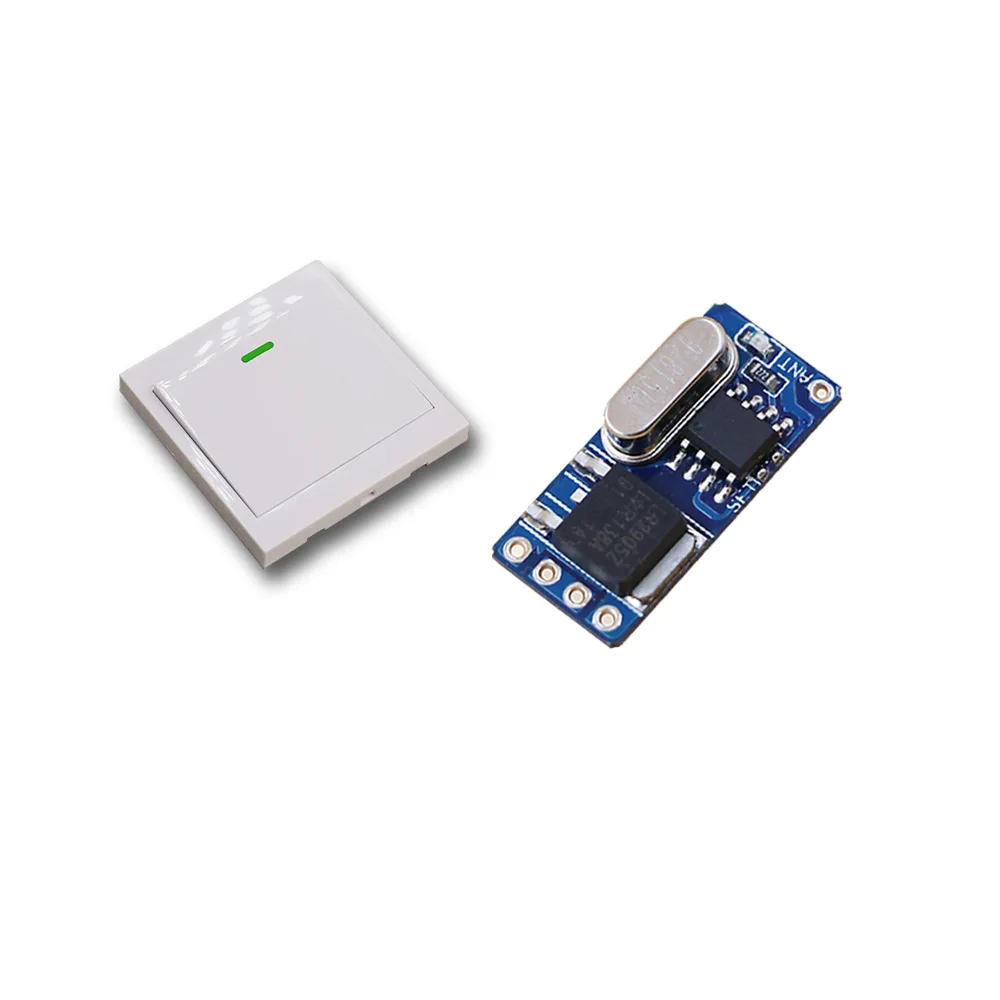 Best Price DC3.5V 6V 9V 12V 1CH Wireless Remote Control Switch System Receiver +Wall Transmitter Wireless Power Switch 315/433
Best Price DC3.5V 6V 9V 12V 1CH Wireless Remote Control Switch System Receiver +Wall Transmitter Wireless Power Switch 315/433
