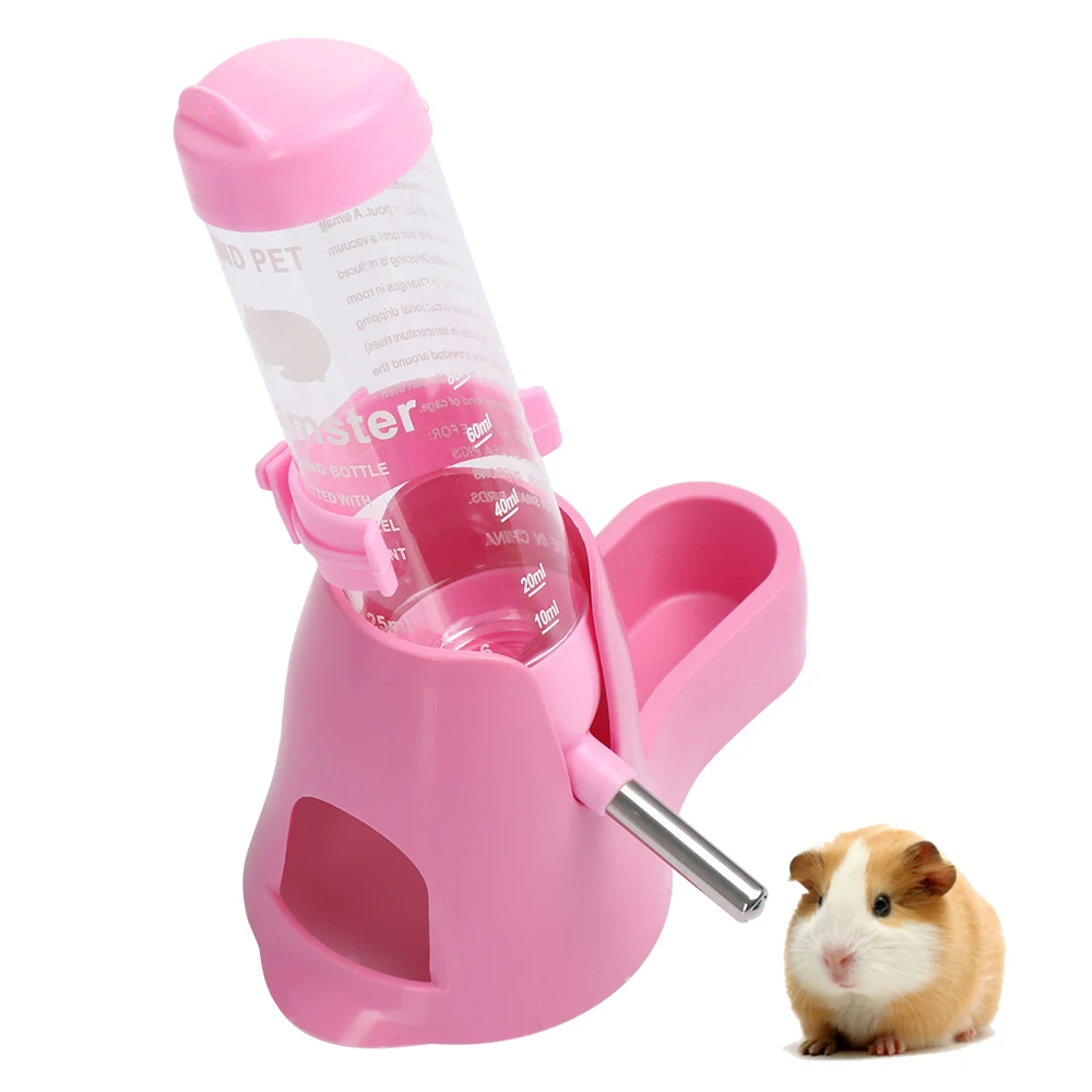 Practical 125ml Hamster Water Bottle Food Container for Small Pets Squirrel Guinea Pig Chinchilla Drinking Feeding Rest
Practical 125ml Hamster Water Bottle Food Container for Small Pets Squirrel Guinea Pig Chinchilla Drinking Feeding Rest