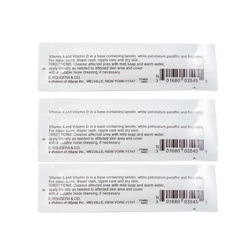 NEW 100 Pcs/ Bag Tattoo Recovery Cream Vitamin A+Vitamin D Ointment Top Repairing Cream Tattoo Supplies
NEW 100 Pcs/ Bag Tattoo Recovery Cream Vitamin A+Vitamin D Ointment Top Repairing Cream Tattoo Supplies