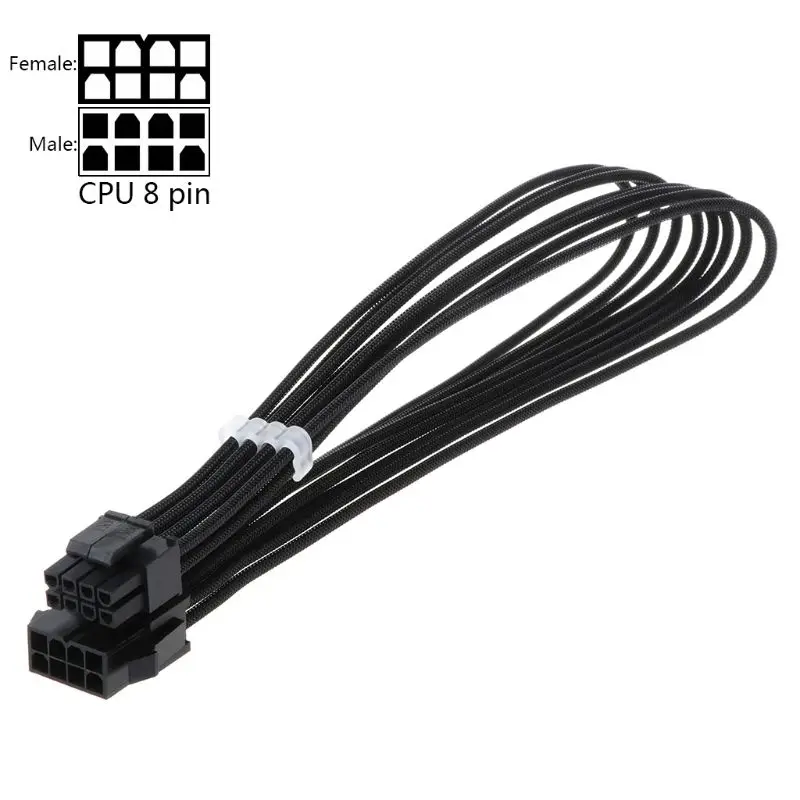 30CM/40CM Motherboard ATX CPU 8Pin Male to Female Nylon Sleeved Power Supply Extension Cable Wire for PC Computer Accessories
30CM/40CM Motherboard ATX CPU 8Pin Male to Female Nylon Sleeved Power Supply Extension Cable Wire for PC Computer Accessories