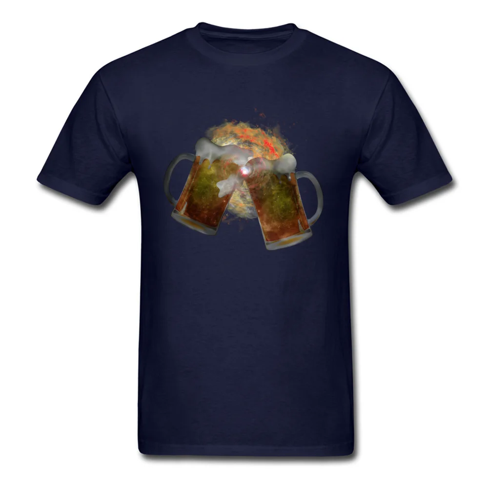Big Bang Beer T-shirts Short Sleeve Classic 2018 Hot Sale Men VALENTINE DAY Tops & Tees Classic Tops Tees O-Neck 100% Cotton Big Bang Beer navy