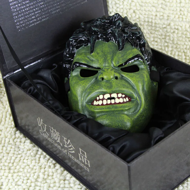 Theme of Movie The Avengers High Quality Resin mask The Hulk face Halloween party mask 16*23cm 240g Free shipping
Theme of Movie The Avengers High Quality Resin mask The Hulk face Halloween party mask 16*23cm 240g Free shipping