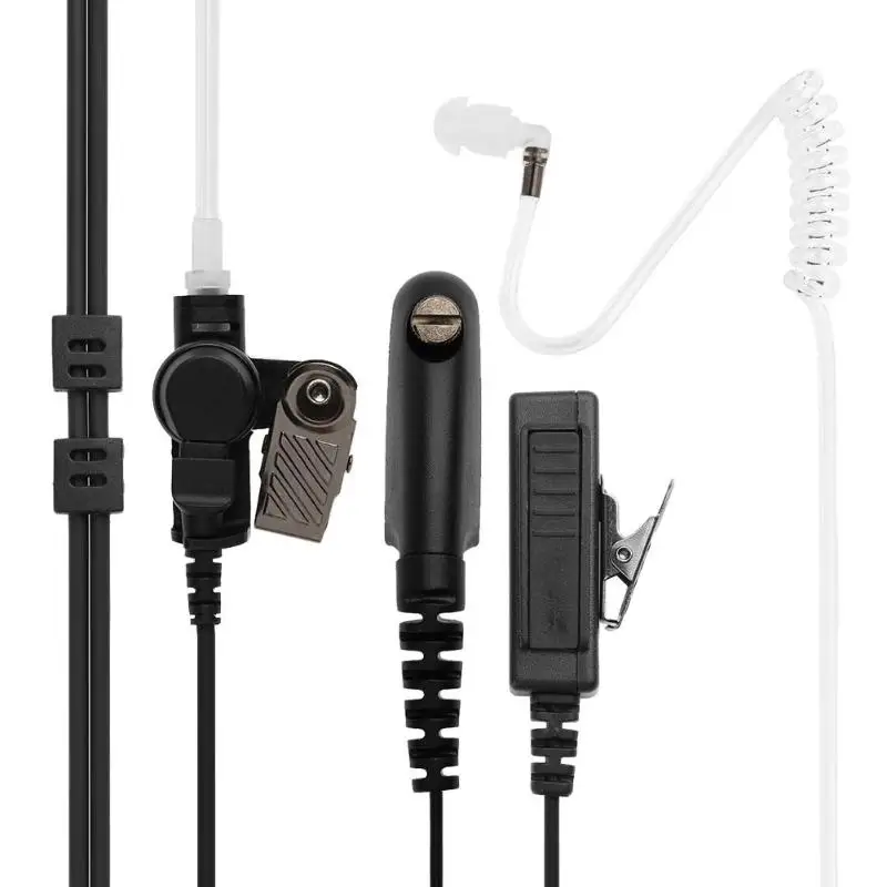 Surveillance Air Tube Earphone Mic PTT Headset for Motorola CB Radio GP328 GP380 PRO5150 HT750 GP340 Walkie Talkie
Surveillance Air Tube Earphone Mic PTT Headset for Motorola CB Radio GP328 GP380 PRO5150 HT750 GP340 Walkie Talkie