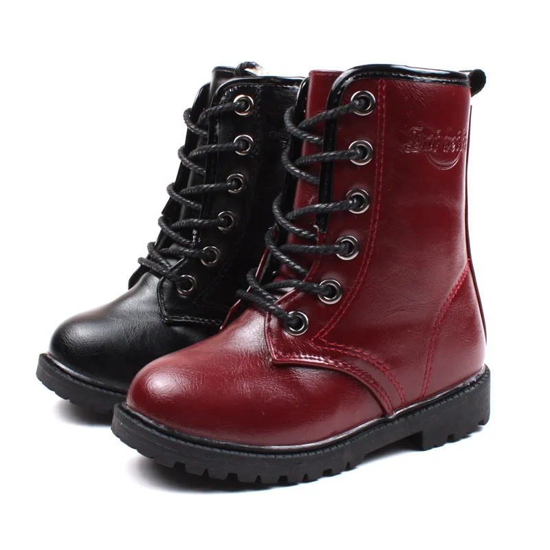 Waterproof Winter Leather Kids Boots Plush iNNER Girls Snow Boots Cold Proof Dress Shoes Boys Children Christmas Gift Fashion
Waterproof Winter Leather Kids Boots Plush iNNER Girls Snow Boots Cold Proof Dress Shoes Boys Children Christmas Gift Fashion