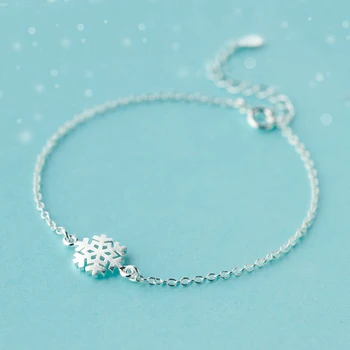 MloveAcc Authentic 925 Sterling Silver Women Romantic Snowflake Unique Charm Bracelet Jewelry Best Girls Gift
MloveAcc Authentic 925 Sterling Silver Women Romantic Snowflake Unique Charm Bracelet Jewelry Best Girls Gift