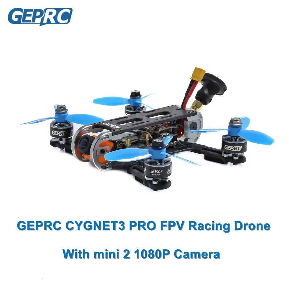 Geprc Cygnet 3 Pro 145mm FPV Racing Drone PNP BNF w/ Stable F4 1507 Motor Runcam Split Mini 2 1080P Camera
Geprc Cygnet 3 Pro 145mm FPV Racing Drone PNP BNF w/ Stable F4 1507 Motor Runcam Split Mini 2 1080P Camera