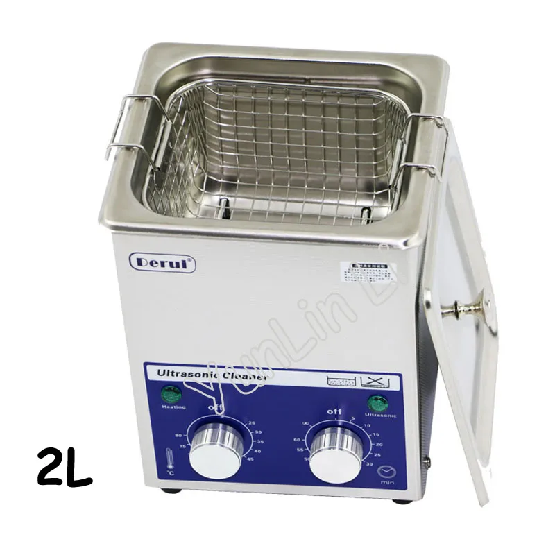 2L 80W Ultrasonic Cleaner Stainless Steel Glasser Washer Digital PCB Mechanical Jewelry Ultrasonic Cleaning Machine with Basket
2L 80W Ultrasonic Cleaner Stainless Steel Glasser Washer Digital PCB Mechanical Jewelry Ultrasonic Cleaning Machine with Basket