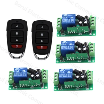 DC 12V 1CH Wireless Remote Control Switch System RF Remote Switch 315Mhz/433Mhz For LED Light
DC 12V 1CH Wireless Remote Control Switch System RF Remote Switch 315Mhz/433Mhz For LED Light