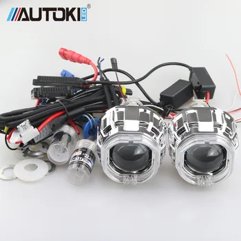 Free Shipping 2017 AUTOKI New Gatling Gun 2.5inch bi xenon hid projector len Square LED DRL Angel eyes 
Free Shipping 2017 AUTOKI New Gatling Gun 2.5inch bi xenon hid projector len Square LED DRL Angel eyes