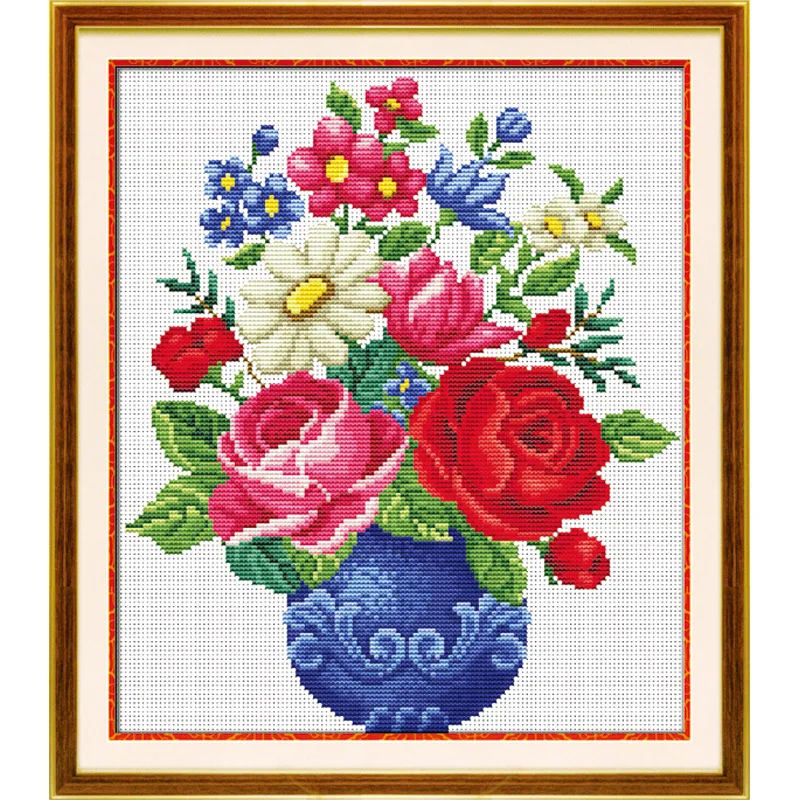 Needlework DIY Cross stitch Embroidery kits,Flower Peony Floral Print Counted Pattern Swing Art Craft Wall Painting Home Decor
Needlework DIY Cross stitch Embroidery kits,Flower Peony Floral Print Counted Pattern Swing Art Craft Wall Painting Home Decor