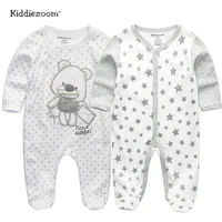 2018 baby clothes Full Sleeve cotton infantis baby clothing romper cartoon costume ropa bebe 3 6 9 12 M newborn boy girl clothes image