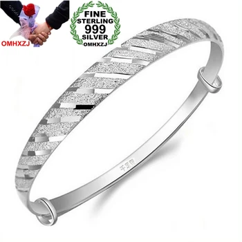 OMHXZJ Wholesale Classic Woman Child Gift Fine Matte Meteor Shower Push Pull 999 Sterling Silver Bracelet Bangle Adjustable SZ75
OMHXZJ Wholesale Classic Woman Child Gift Fine Matte Meteor Shower Push Pull 999 Sterling Silver Bracelet Bangle Adjustable SZ75