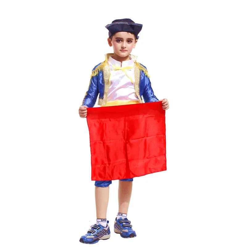 Children Halloween Bullfighter Costumes Boys Kids Spanish Matador Cosplay Fancy Dress
Children Halloween Bullfighter Costumes Boys Kids Spanish Matador Cosplay Fancy Dress