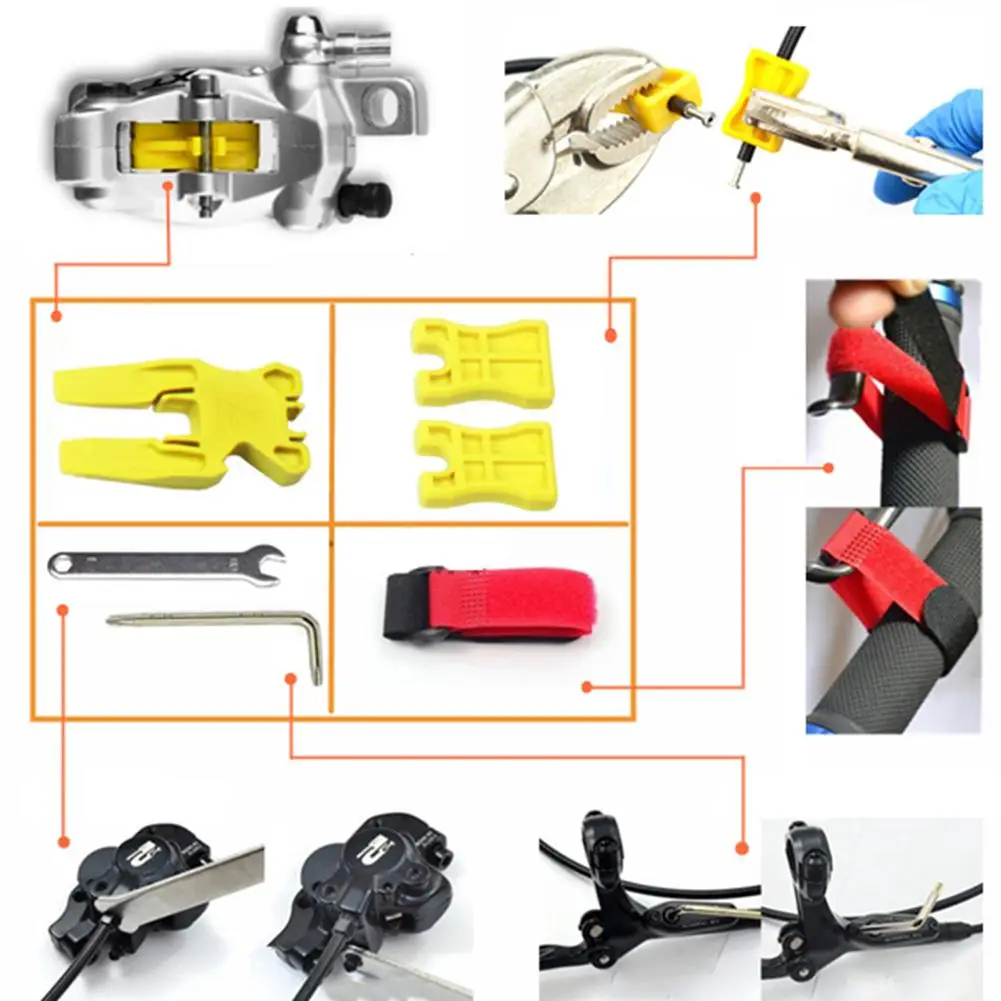 MTB Bicycle Brake DOT Oil Bleed Kit Tools For Formula Sram Avid Juicy Hayes Hope Bengal Bike Hydraulic Disc Repair Tools
MTB Bicycle Brake DOT Oil Bleed Kit Tools For Formula Sram Avid Juicy Hayes Hope Bengal Bike Hydraulic Disc Repair Tools