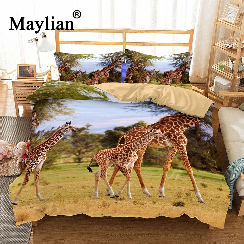 5 Colors 3D giraffe Bedding Set Mandala Quilt Cover Peace Design Bed Set Bohemian a Mini Van Bedclothes 2-3pcs BE1125
5 Colors 3D giraffe Bedding Set Mandala Quilt Cover Peace Design Bed Set Bohemian a Mini Van Bedclothes 2-3pcs BE1125