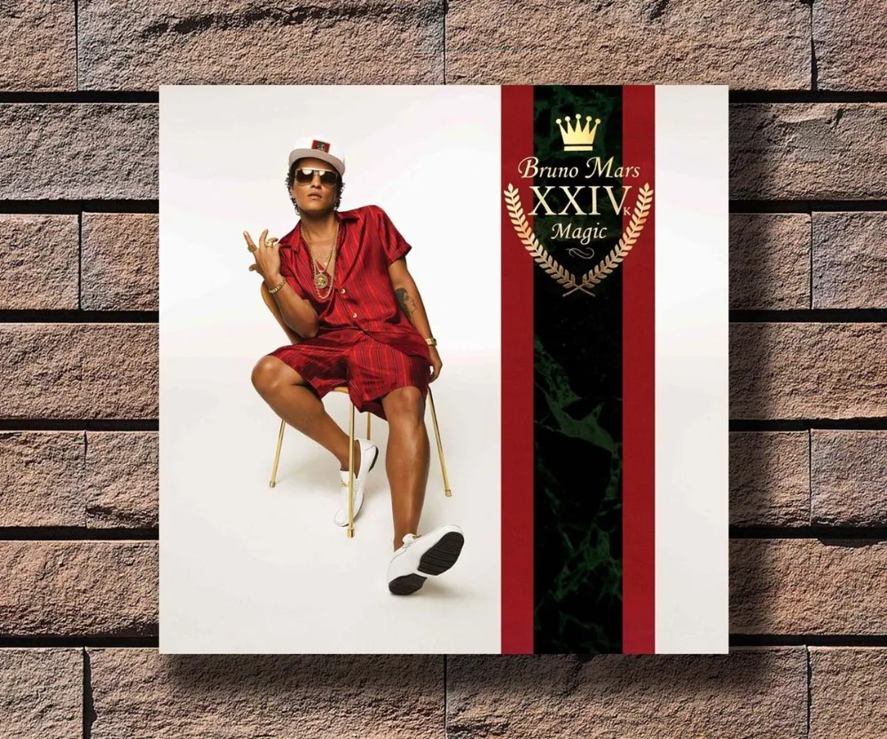 G-719 Bruno Mars 24K Magic XXIV Pop Rap Music Star Fabric Home Decoration Art Poster Wall Canvas 12x12 20x20 24x24inch Print
G-719 Bruno Mars 24K Magic XXIV Pop Rap Music Star Fabric Home Decoration Art Poster Wall Canvas 12x12 20x20 24x24inch Print