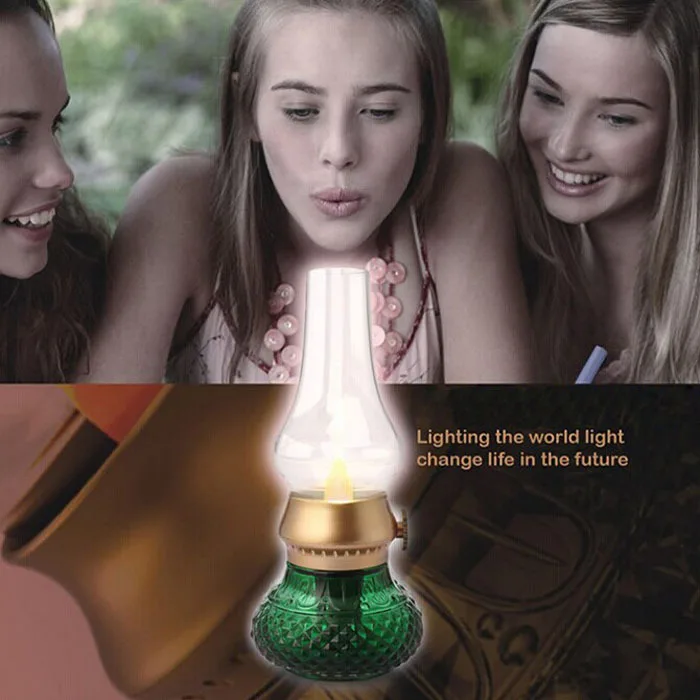 Romantic Retro Blow on-off Blowing Control Lamps USB Charging Brightness Adjustment Candle LED Table Lamps
Romantic Retro Blow on-off Blowing Control Lamps USB Charging Brightness Adjustment Candle LED Table Lamps