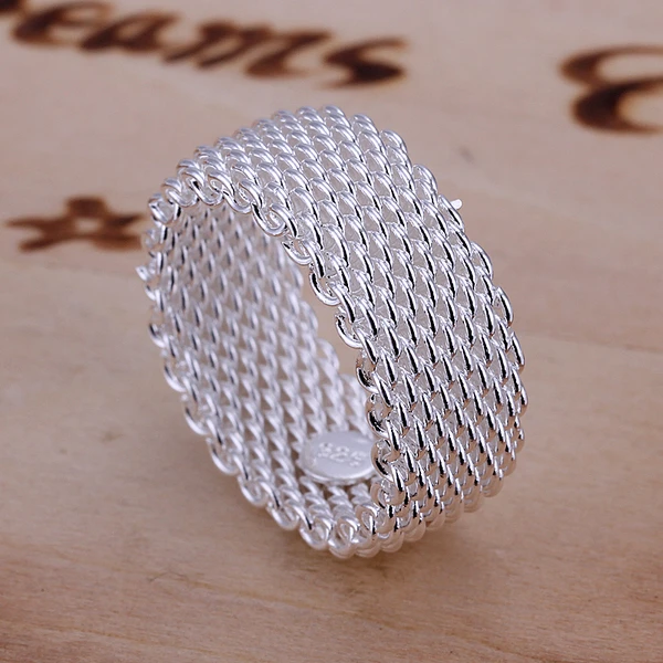 925 sterling silver jewelry new silver wedding engagement party ring popular shine hollow out net wide ring size6&7&8&9&10 CR040
925 sterling silver jewelry new silver wedding engagement party ring popular shine hollow out net wide ring size6&7&8&9&10 CR040