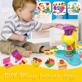 3D Plasticine Ice Cream Mould Devices Set Children Mud DIY Play House Toys Puzzle Toys
3D Plasticine Ice Cream Mould Devices Set Children Mud DIY Play House Toys Puzzle Toys